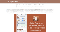 Desktop Screenshot of cydiamate.com